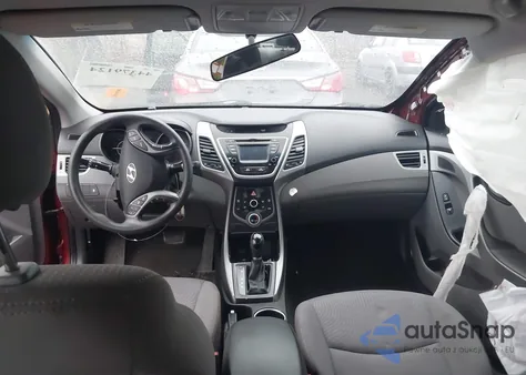 2016 Hyundai Elantra Se from USA, damaged, VIN 5NPDH4AE3GH655651